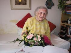 Paní Františka Bebarová - 102 let