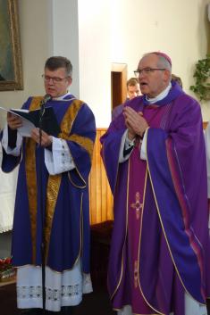 Návštěva olomouckého biskupa Josefa Nuzíka